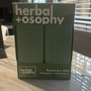 Herbal + osophy shampoo + conditioner w